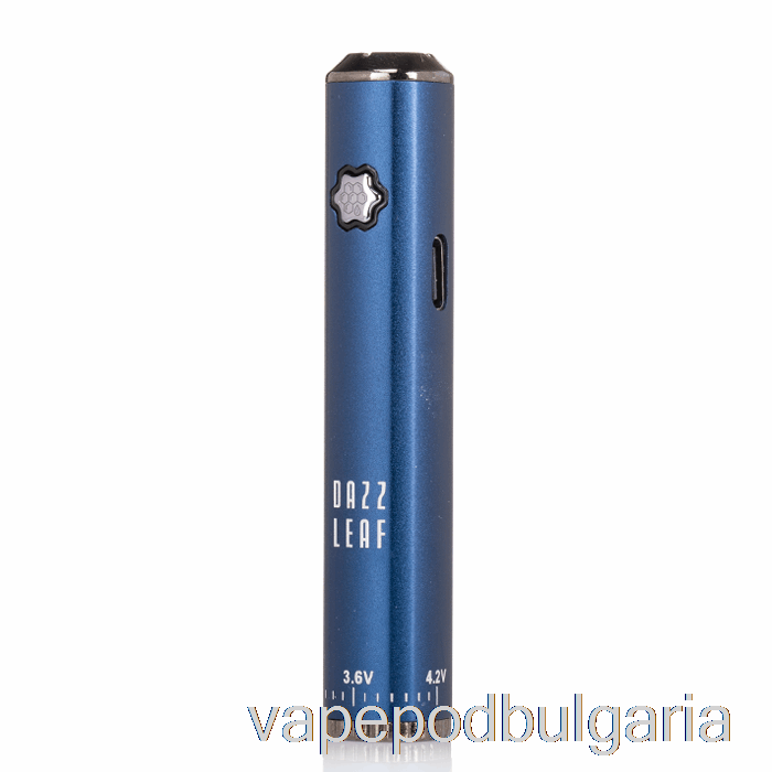 Vape Bulgaria Dazzleaf Squarii Bottom Twist 510 батерия Navy